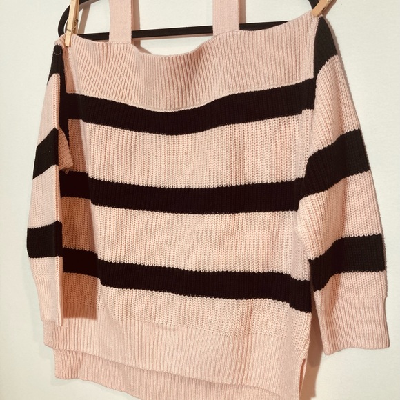 COLD SHOULDER KNITTED SWEATER - Picture 6 of 8